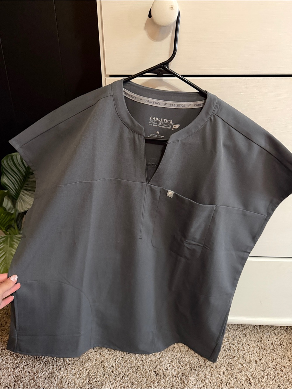 Fabletics Men’s Charcoal Grey Performance Shirt